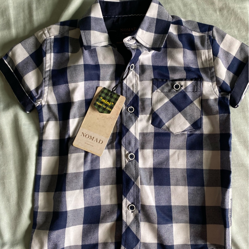 Nomad toddler button-up